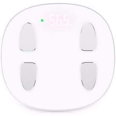 樂心S5 智能體脂秤 電子秤 體重秤 智能WiFi數(shù)據(jù)傳輸（白色）