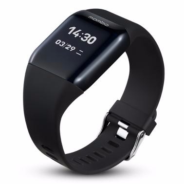 樂心 mambo watch 智能手表 智能手環(huán) 心率檢測 觸控屏幕 來電提醒 來電顯示 睡眠監(jiān)測 運(yùn)動計步防水 黑色
