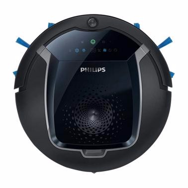 飛利浦（PHILIPS）掃地機(jī)器人FC8810 家用智能掃地機(jī) 可遙控 全自動充電擦地機(jī) 黑色-鈦色FC8810/81