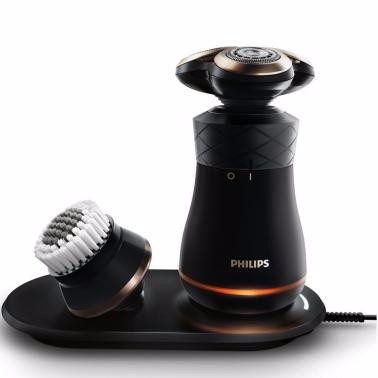 飛利浦（PHILIPS）電動(dòng)剃須刀 S8860/62 復(fù)古多功能禮盒裝 無(wú)線充電 三刀頭刮胡刀