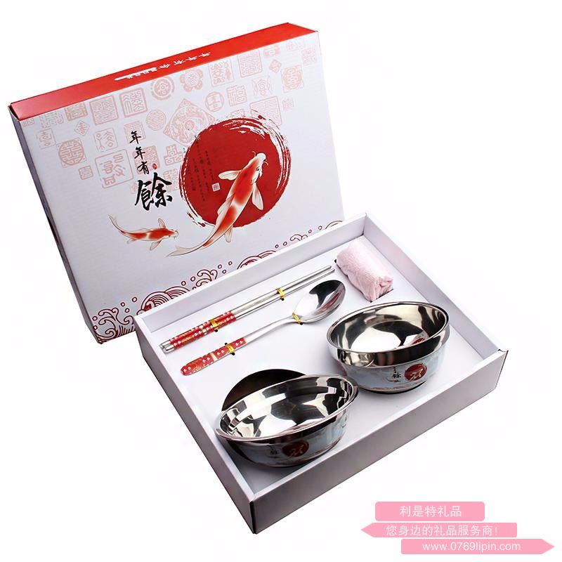 高檔年年有余不銹鋼五件套 LMD-XP-017