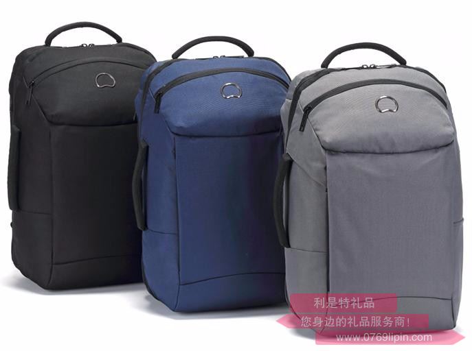 法國大使DELSEY 箱式開合三層旅行背包 703717600