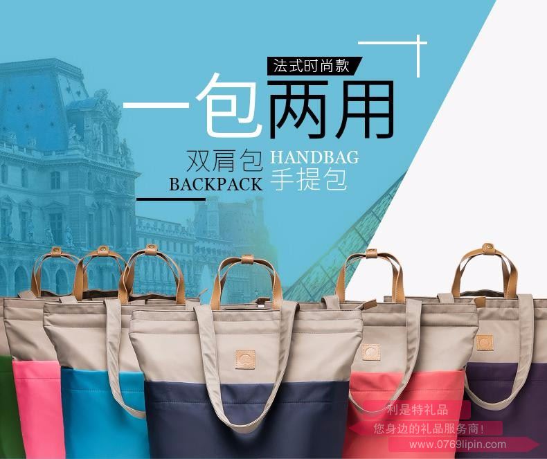 法國大使DELSEY 雙色手提包 703716600