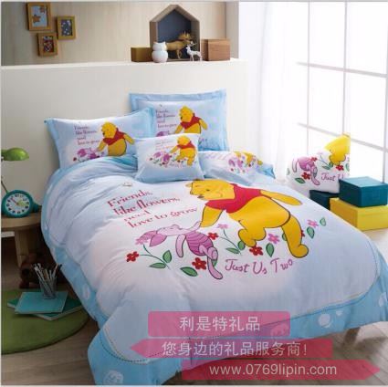 迪士尼環(huán)保印染 床上用品三件套 MM-2007（8個花型）