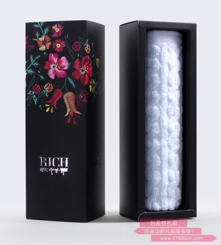 花妖之單條抽盒麻花毛巾