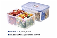 樂(lè)奇士二分格保鮮飯盒 GP032R