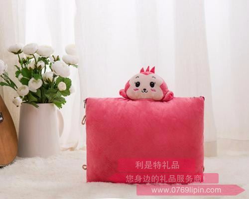 賀歲猴（皮紅）抱枕被 SS-HS56002