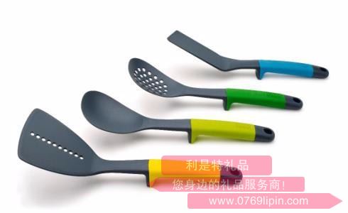 免粘鍋鏟4件禮盒套裝彩色 10157