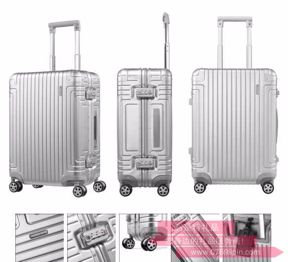 DB3*25001 新秀麗經(jīng)典鋁箱登機(jī)行李箱  20寸-銀色
