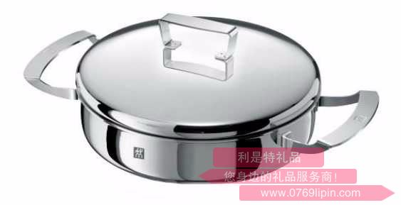 ZW-C118  Twin Gourmet Clad  24cm雙耳煎炒鍋（涂層）