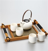現(xiàn)代茶具組-白 TA210201018ZZ