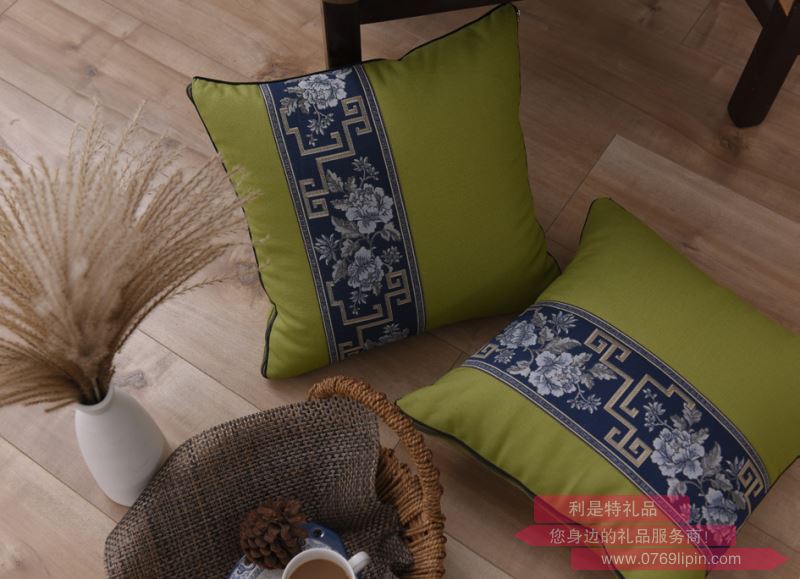 盛世中華（果綠）抱枕被  SS-ZN6402