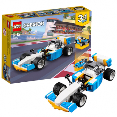 LEGO/樂高 玩具 創(chuàng)意百變組 Creator 6歲-12歲 雷霆賽車 31072 積木LEGO