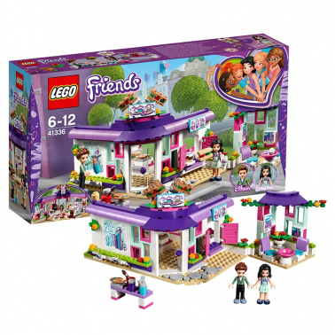 LEGO/樂高 玩具 好朋友 Friends 6歲-12歲 艾瑪?shù)乃囆g咖啡館 41336 積木LEGO