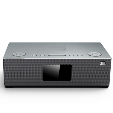 JBL DCS5500 桌面藍(lán)牙音響手機(jī)無(wú)線充電音箱迷你鬧鐘收音機(jī)音響