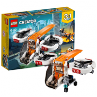 LEGO/樂高 創(chuàng)意百變系列 6歲-12歲 雙旋翼無人機 31071 兒童 積木 玩具LEGO
