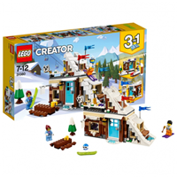 LEGO/樂高 創(chuàng)意百變系列 7歲-12歲 滑雪度假屋 31080 兒童 積木 玩具LEGO