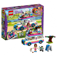 LEGO/樂高 玩具 好朋友 Friends 6歲-12歲 奧莉薇亞的科學(xué)任務(wù)車 41333 積木LEGO