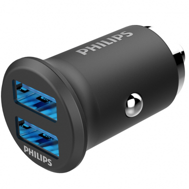 飛利浦（PHILIPS）迷你車載充電器 快充 DLP3520N