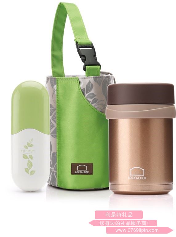 LHC 6900S1FU 樂(lè)扣樂(lè)扣時(shí)尚真空粥桶套裝(350mL)