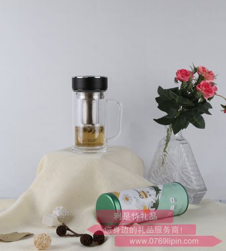 榮事達(dá)茗品玻璃辦公杯 RB1802-360B