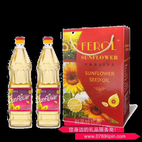 烏克蘭原瓶進(jìn)口斐洛葵花籽油禮盒裝
