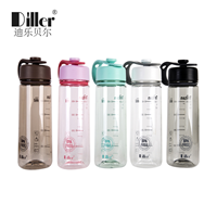 調(diào)節(jié)硅膠手提杯 tritan-D05-500透明