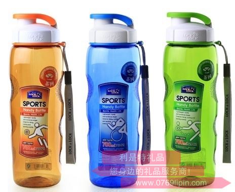 樂扣炫彩運動水壺700ml