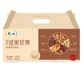中糧屯河每日堅果獲得30天裝