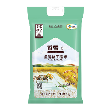 中糧皇家糧倉(cāng)香雪盤(pán)錦蟹田稻米 5kg