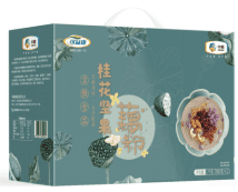 中糧可益康桂花堅(jiān)果藕粉禮盒