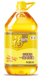 中糧·福臨門非轉(zhuǎn)基因一級(jí)大豆油5L