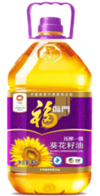 中糧·福臨門(mén)壓榨一級(jí)葵花籽油5L