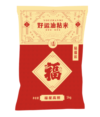 好運油粘米1000g