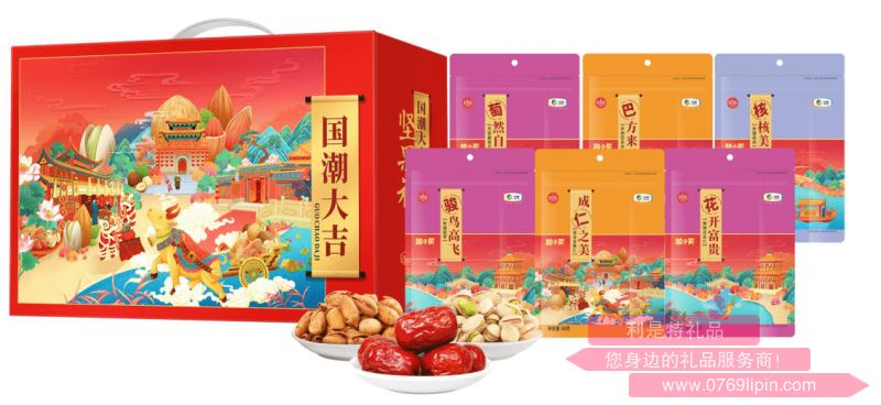 中糧∣糧小買*國潮大吉堅果禮盒A3