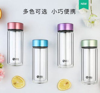 富光茶馬仕雙層玻璃杯T10