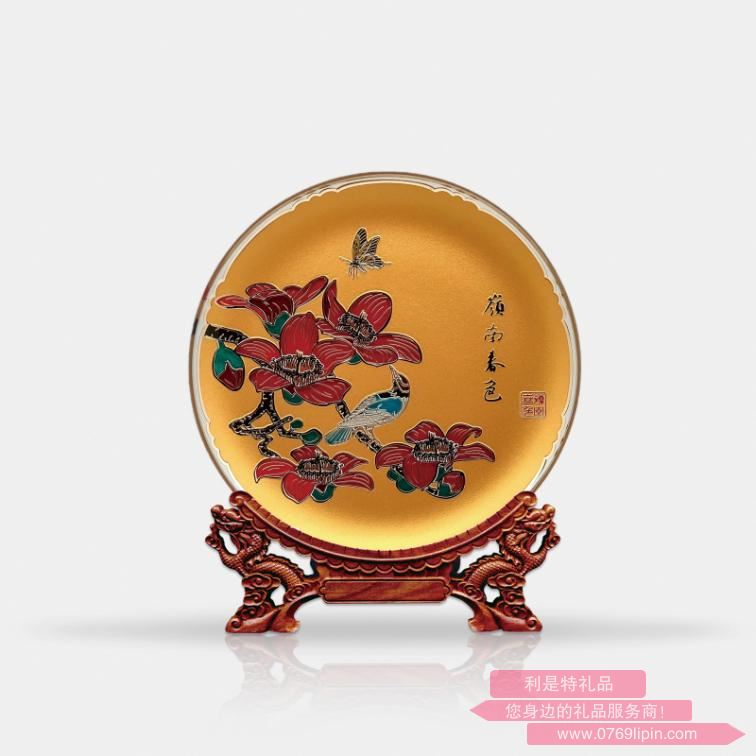 嶺南春色（金屬掐絲）
