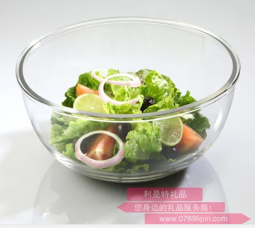 GLASSLOCK 圓形鋼化玻璃沙拉碗 MBCB-400
