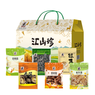 菌菇禮盒619g（匯山珍）