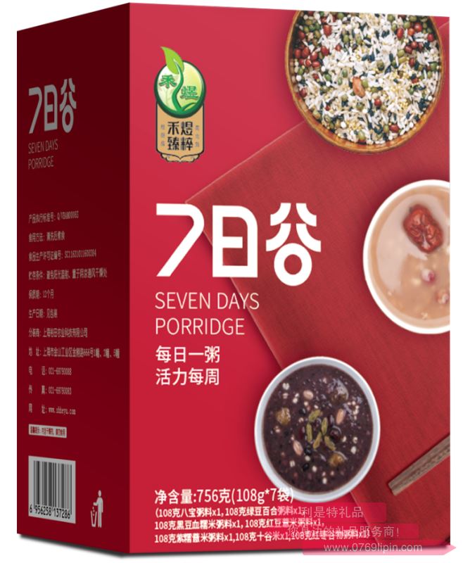 禾煜7日谷雜糧禮盒756g