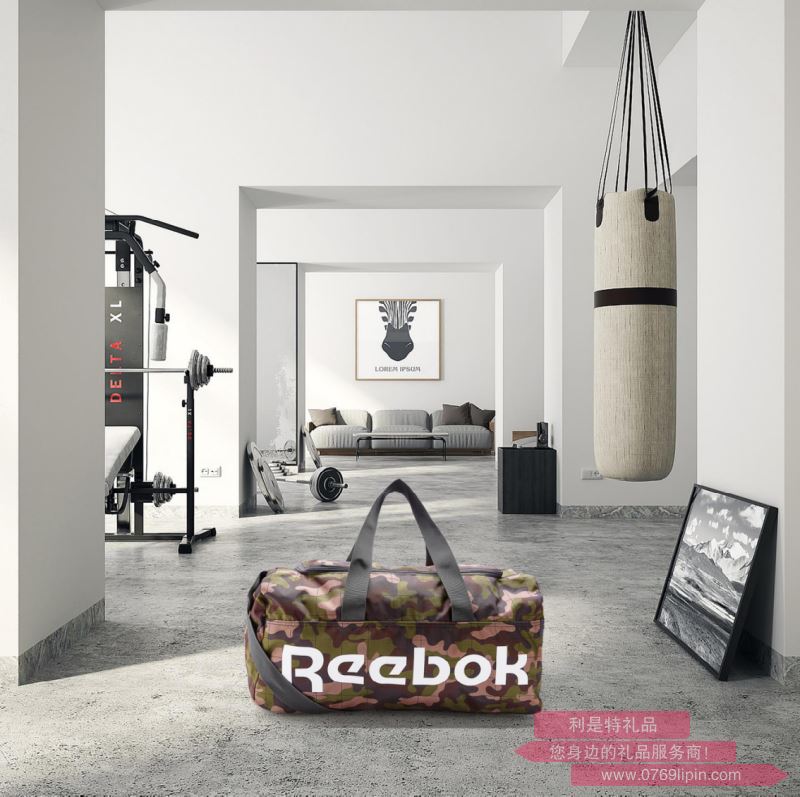 Reebok Reebok 簡(jiǎn)易中型健身單肩包