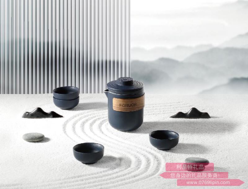 FU-HJK908 陶趣旅行茶具（雅藍）