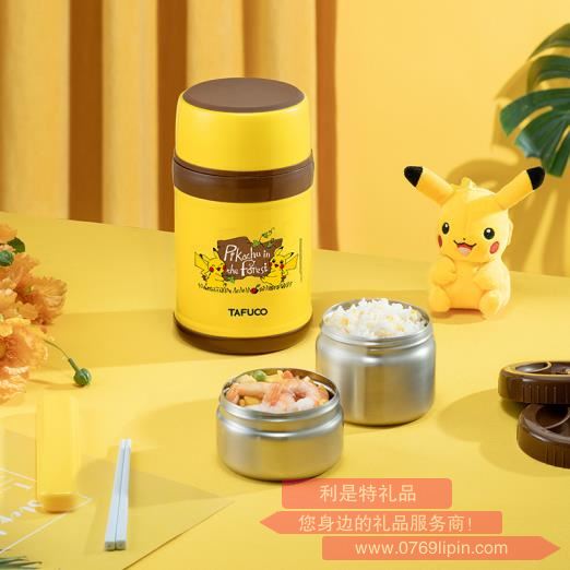 泰福高皮卡丘妙靈學(xué)生飯盒 T6520