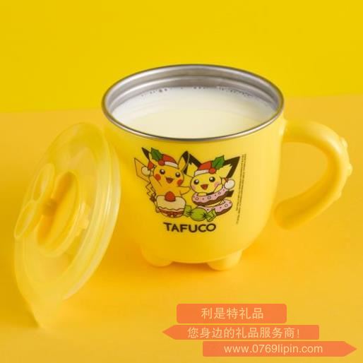 泰福高皮卡丘系列不銹鋼兒童口杯 T6433