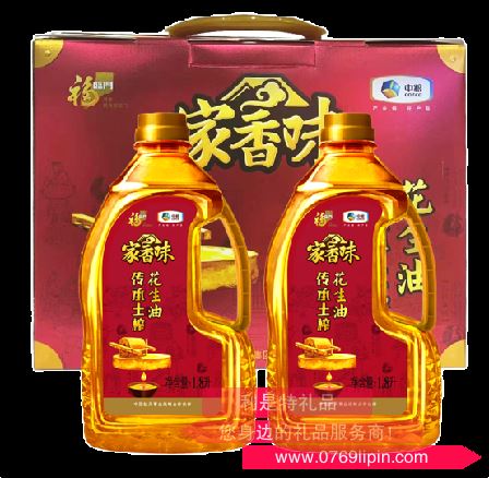 中糧福臨門家香味傳承土榨花生油禮盒