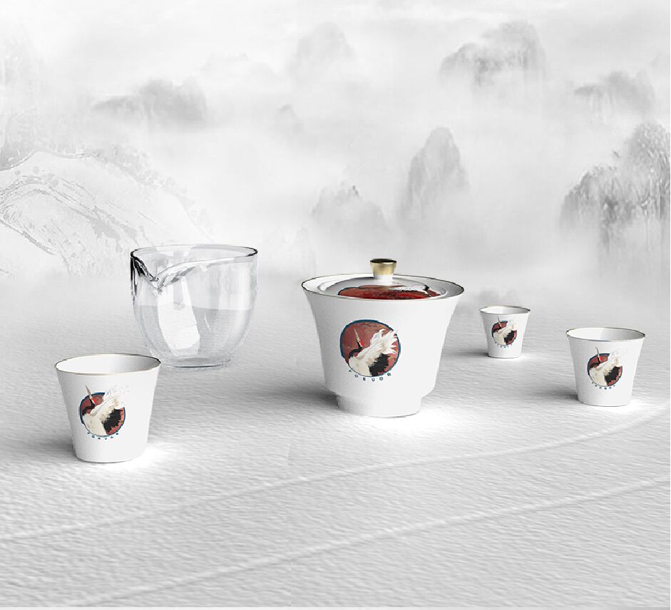 風(fēng)雅旅行茶具套裝（云鶴）