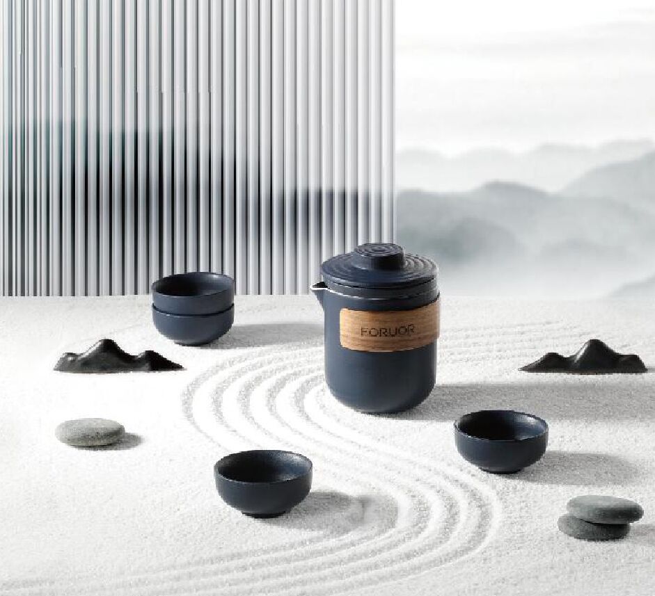 陶趣旅行茶具（墨藍(lán)）