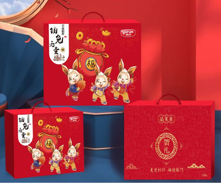 雨潤(rùn)錢兔無(wú)量禮盒裝2653g