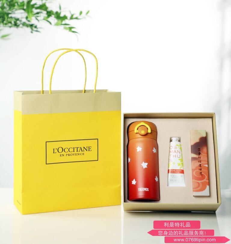 膳魔師保溫杯+歐舒丹護(hù)手霜+福祿線香