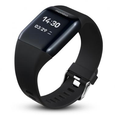 樂心 mambo watch 智能手表 智能手環(huán) 心率檢測 觸控屏幕 來電提醒 來電顯示 睡眠監(jiān)測 運(yùn)動計步防水 黑色.jpg